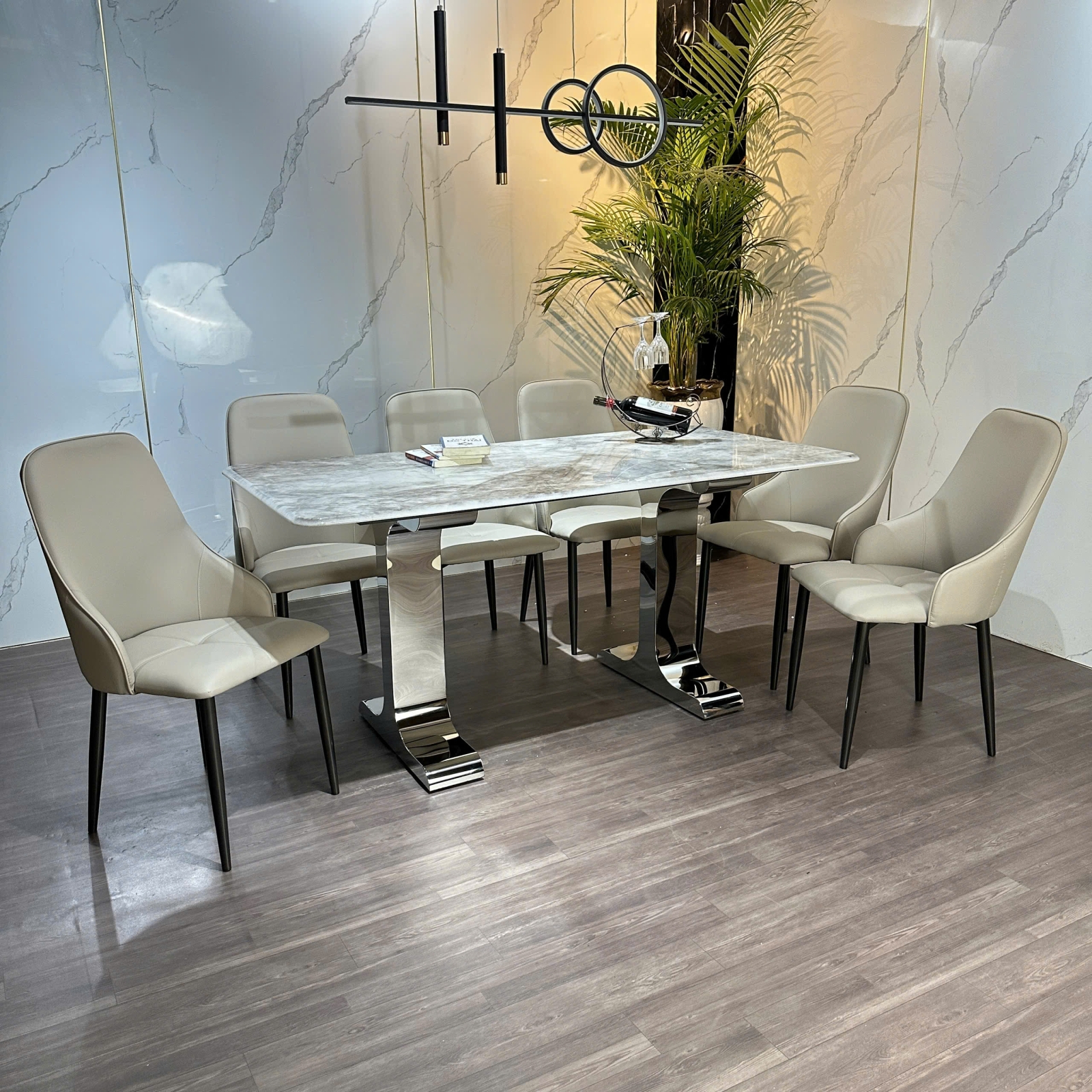 BỘ BÀN ĂN CAO CẤP TTB HOME MÃ KH041 