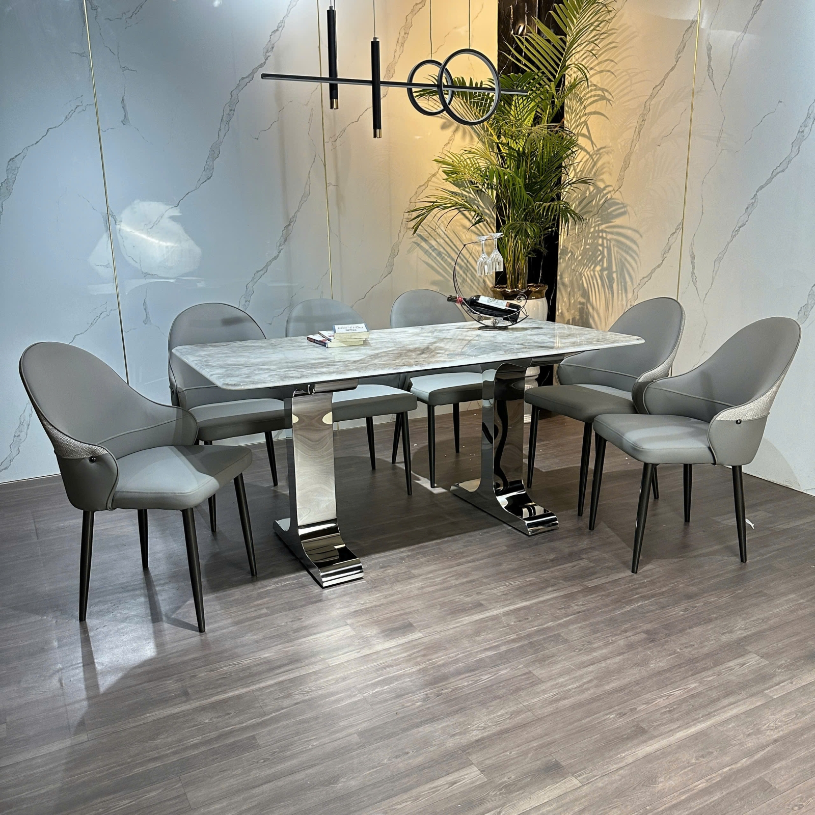 BỘ BÀN ĂN CAO CẤP TTB HOME MÃ KH041 