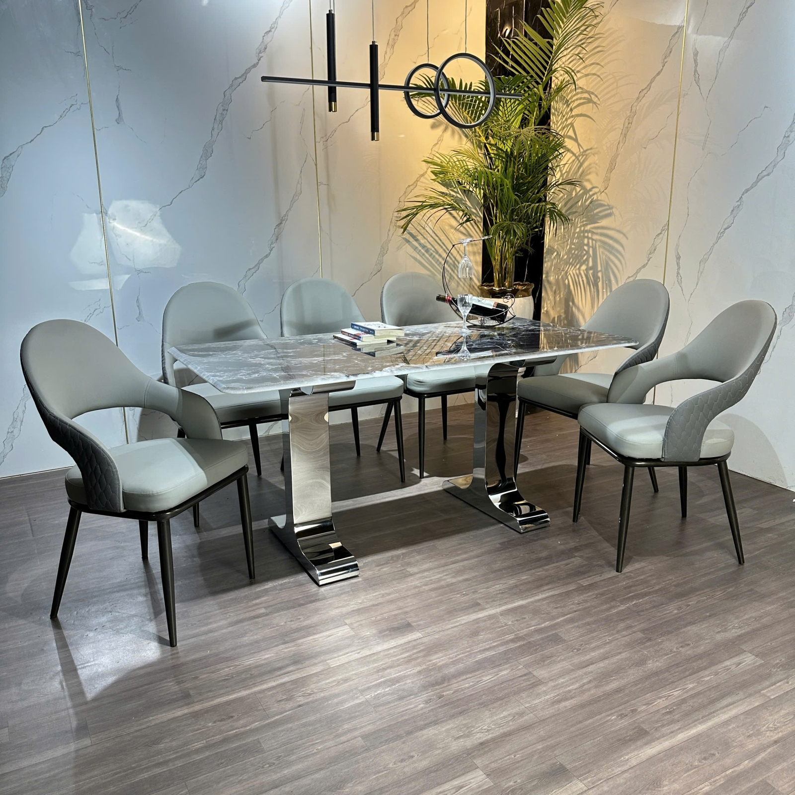 BỘ BÀN ĂN CAO CẤP TTB HOME MÃ KH041 