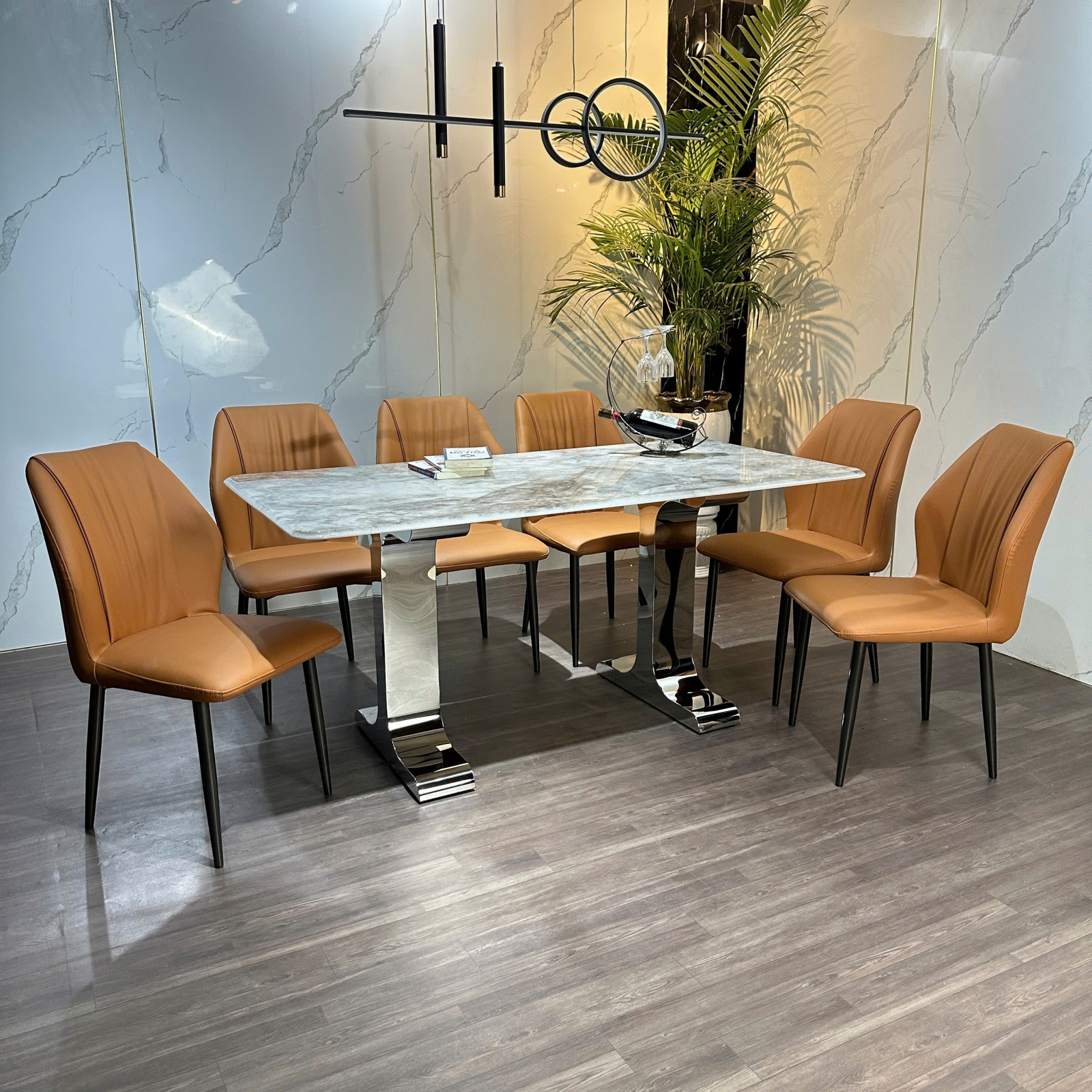 BỘ BÀN ĂN CAO CẤP TTB HOME MÃ KH041 