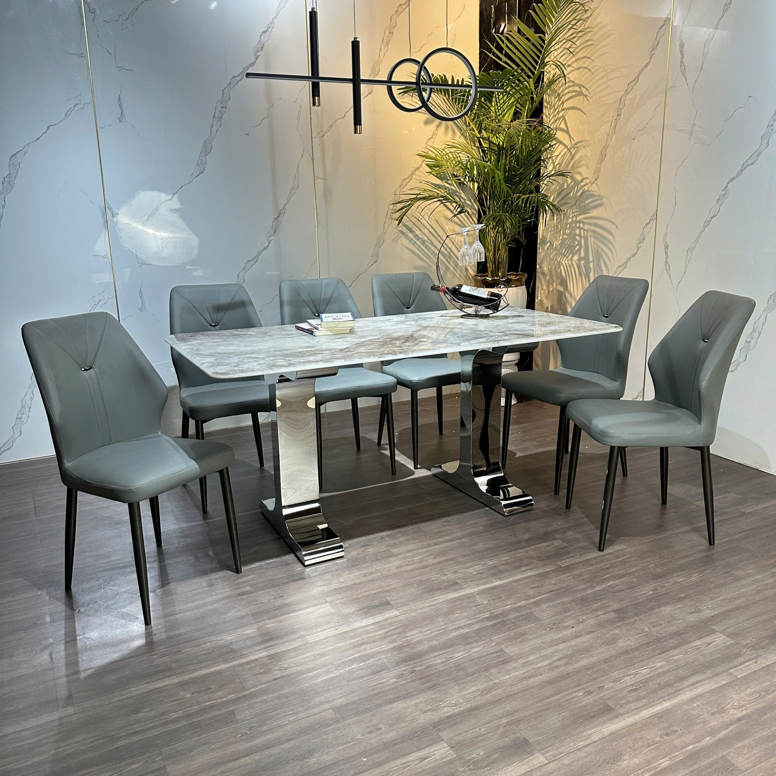 BỘ BÀN ĂN CAO CẤP TTB HOME MÃ KH041 