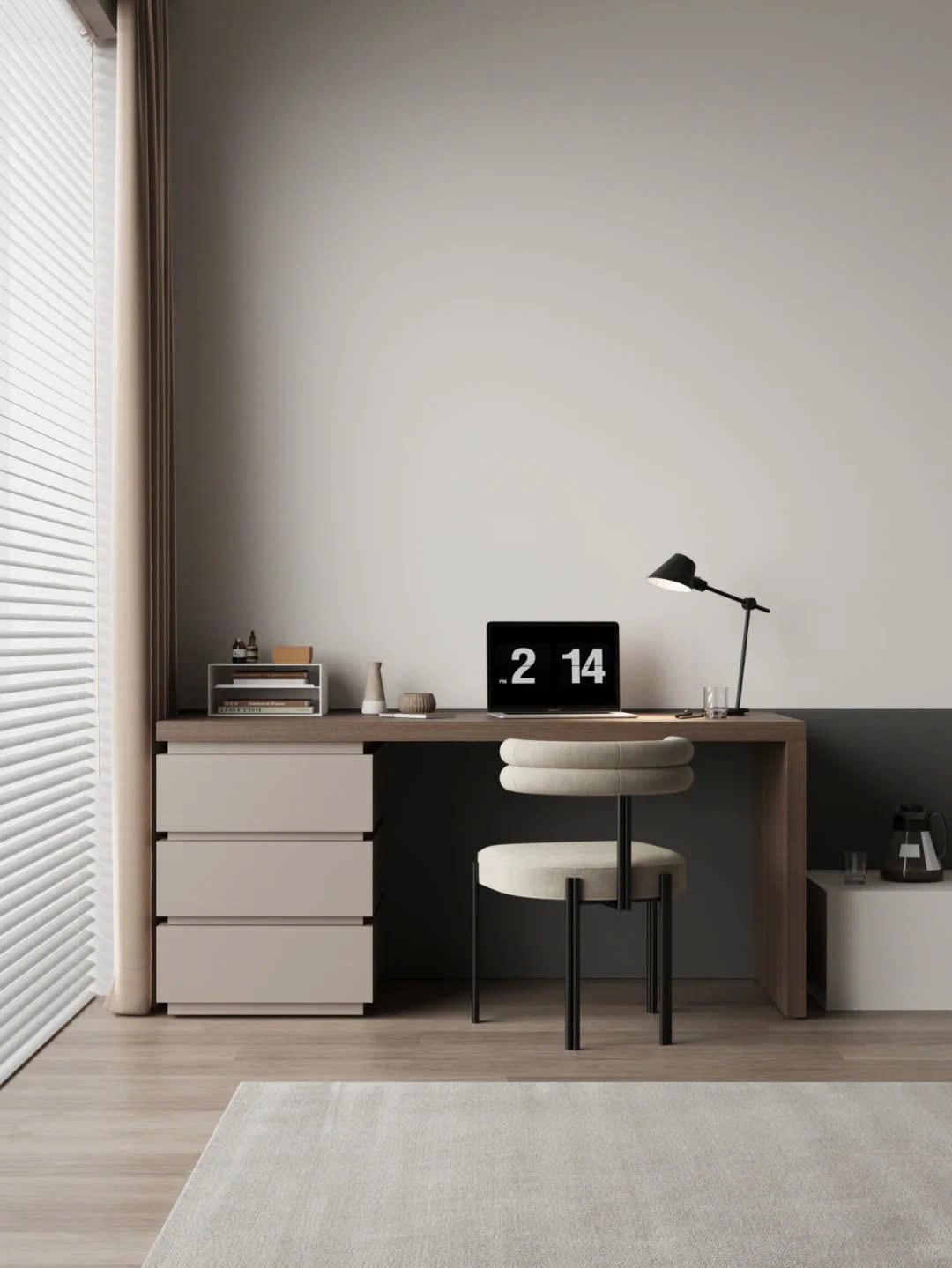 Bàn làm việc giám đốc + trưởng phòng BLVGD21