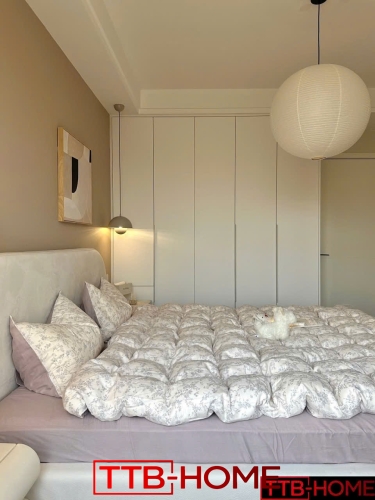 Giường Bọc Nệm Cao Cấp TTB07