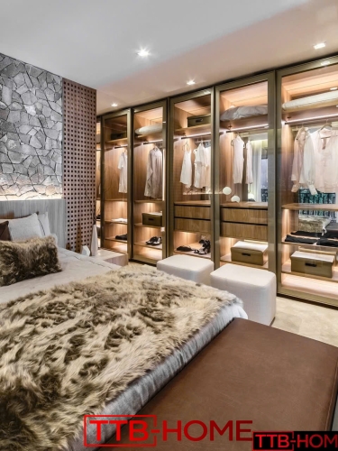 giường ngủ bọc vải 