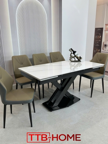 BỘ BÀN GHẾ ĂN CAO CẤP TTB HOME-KH021