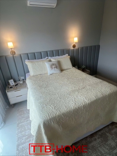 Giường bọc nệm cao cấp TTB13