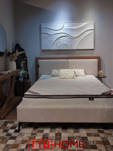 Giường bọc nệm cao cấp TTB29