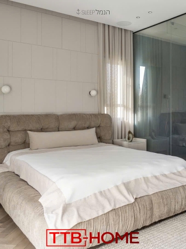 Giường bọc nệm cao cấp TTB38