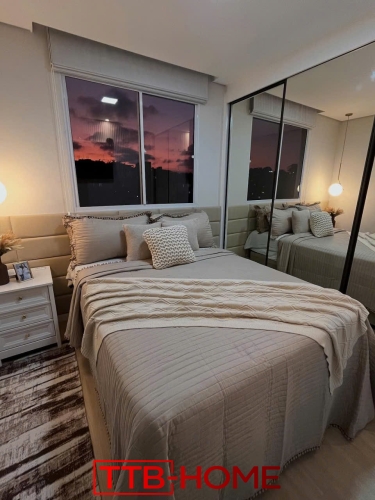 Giường bọc nệm cao cấp TTB42 