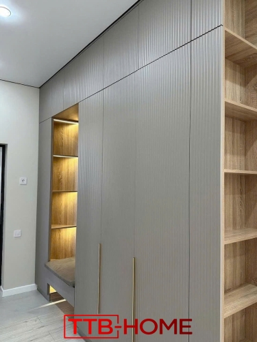 Tủ Quần Áo ván MDF chống ẩm cao cấp 66