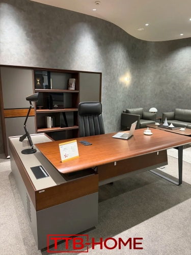 Bàn làm việc giám đốc + trưởng phòng BLVGD03