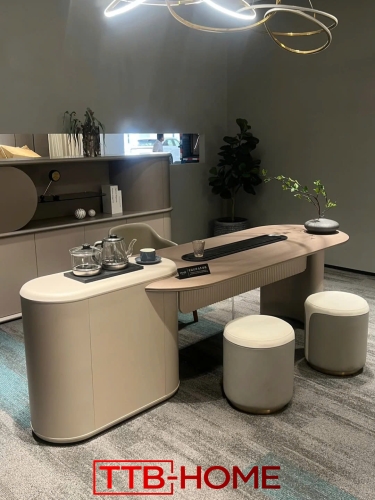 Bàn làm việc giám đốc + trưởng phòng BLVGD07