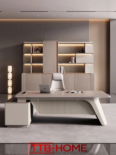 Bàn làm việc giám đốc + trưởng phòng BLVGD08