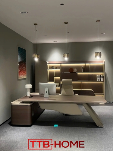 Bàn làm việc giám đốc + trưởng phòng BLVGD11