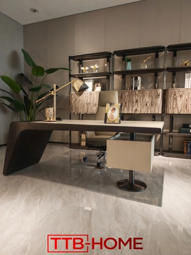 Bàn làm việc giám đốc + trưởng phòng BLVGD13