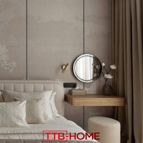 Giường bọc nệm cao cấp TTB06