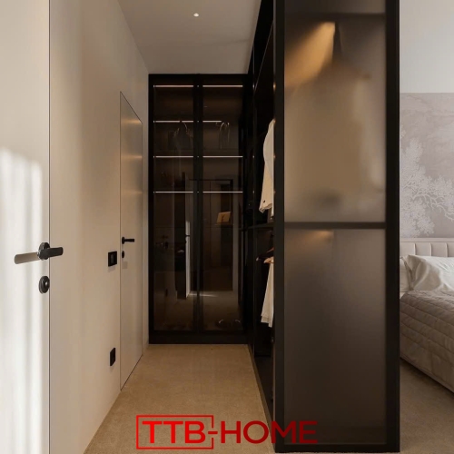 Giường bọc nệm cao cấp TTB06