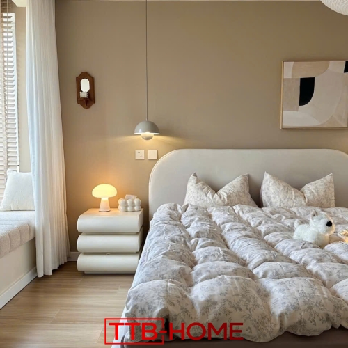 Giường Bọc Nệm Cao Cấp TTB07