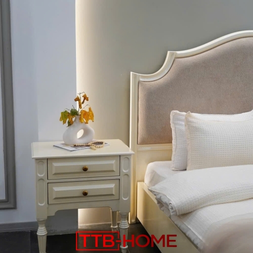 Giường bọc nệm cao cấp TTB08