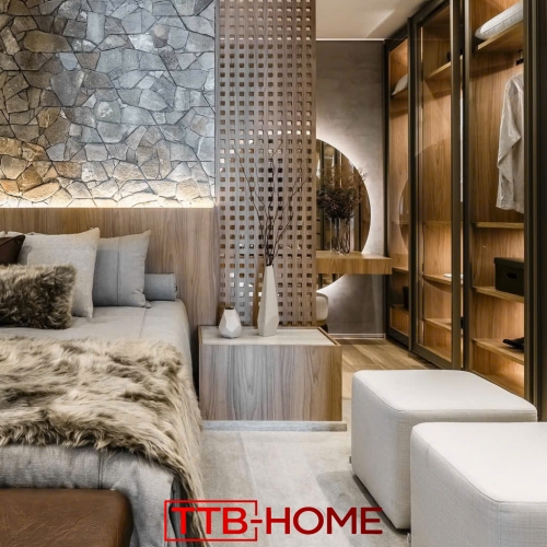 giường ngủ bọc vải 