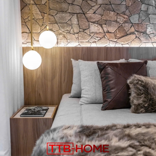 giường ngủ bọc vải TTB08