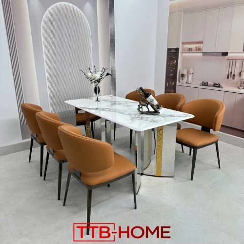 BỘ BÀN ĂN CAO CẤP HIỆN ĐẠI TTB HOME MÃ KH009 