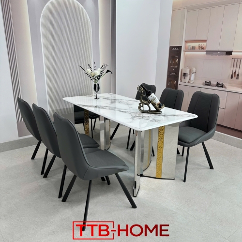 BỘ BÀN ĂN CAO CẤP HIỆN ĐẠI TTB HOME MÃ KH009 