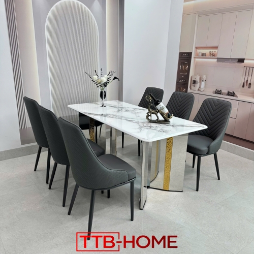 BỘ BÀN ĂN CAO CẤP HIỆN ĐẠI TTB HOME MÃ KH009 