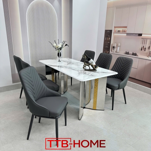 BỘ BÀN ĂN CAO CẤP HIỆN ĐẠI TTB HOME MÃ KH009 