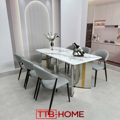 BỘ BÀN ĂN CAO CẤP HIỆN ĐẠI TTB HOME MÃ KH009 