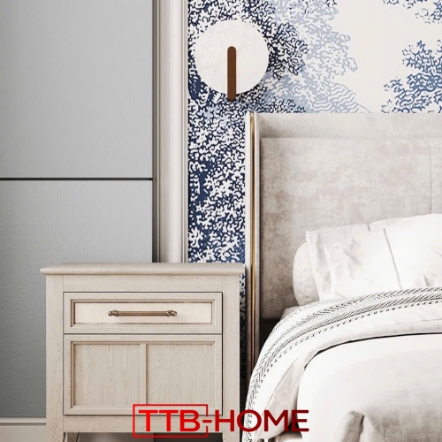 Giường bọc nệm cao cấp TTB05