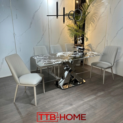 Bộ Bàn Ghế Ăn Hiện Đại TTB Home Mã KH004
