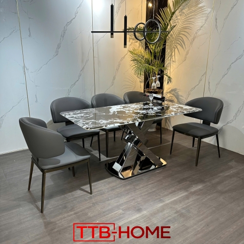 Bộ Bàn Ghế Ăn Hiện Đại TTB Home Mã KH004
