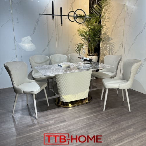 BỘ BÀN ĂN CAO CẤP TTB HOME MÃ KH003