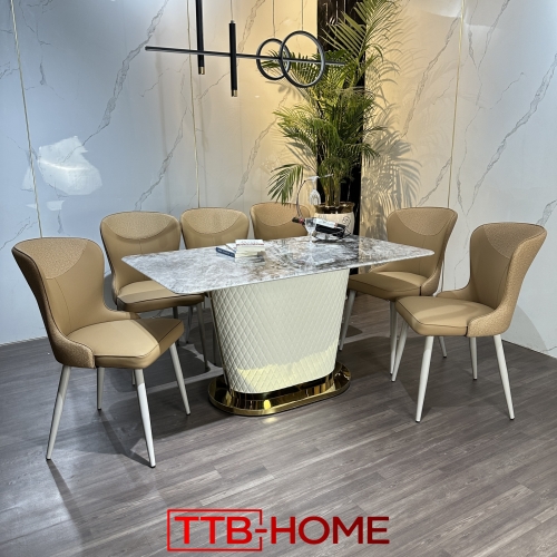 BỘ BÀN ĂN CAO CẤP TTB HOME MÃ KH003