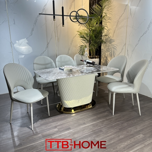 BỘ BÀN ĂN CAO CẤP TTB HOME MÃ KH003