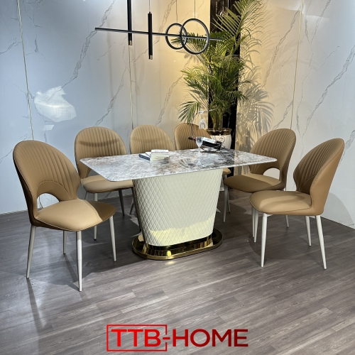 BỘ BÀN ĂN CAO CẤP TTB HOME MÃ KH003