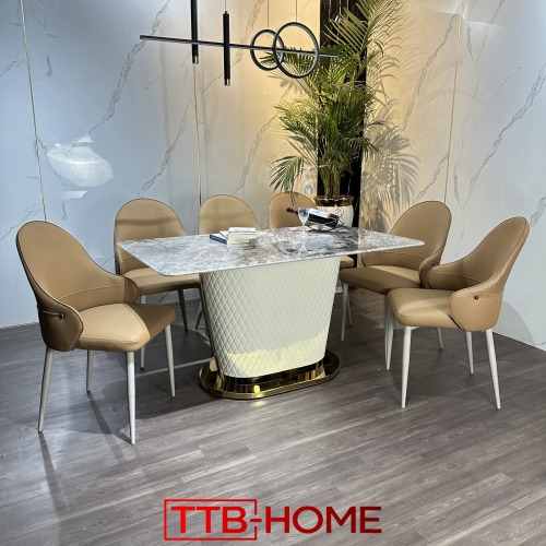 BỘ BÀN ĂN CAO CẤP TTB HOME MÃ KH003