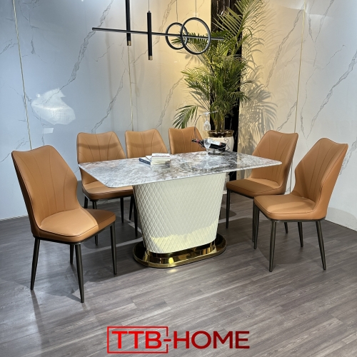 BỘ BÀN ĂN CAO CẤP TTB HOME MÃ KH003