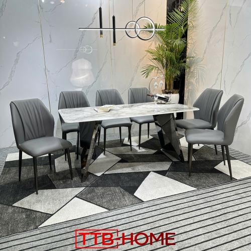 BỘ BÀN ĂN CAO CẤP TTB HOME MÃ KH029 