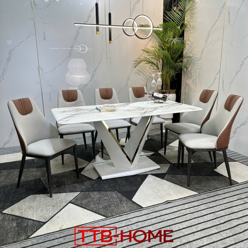 BỘ BÀN ĂN CAO CẤP TTB HOME MÃ KH030