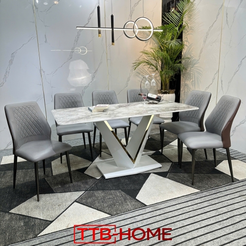 BỘ BÀN ĂN CAO CẤP TTB HOME MÃ KH032