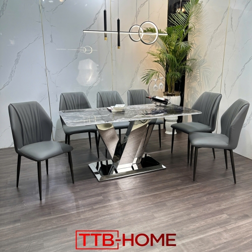 BỘ BÀN ĂN CAO CẤP TTB-HOME MÃ KH034