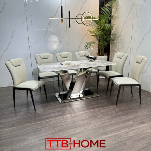 BỘ BÀN ĂN CAO CẤP TTB-HOME MÃ KH034