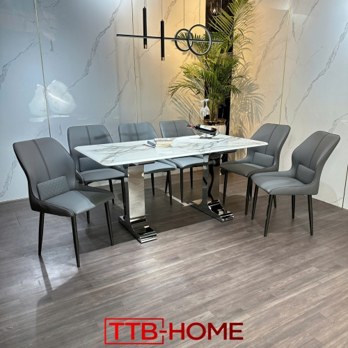BỘ BÀN ĂN CAO CẤP TTB HOME MÃ KH041 