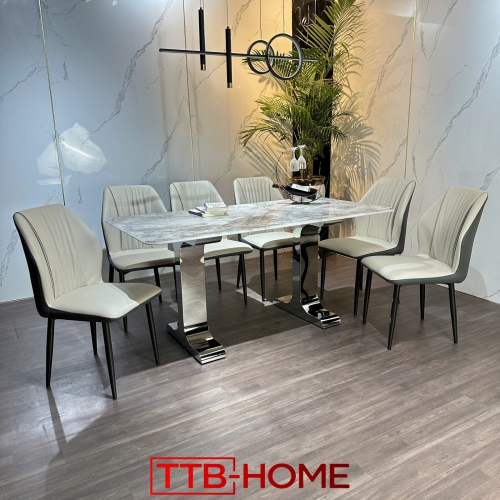 BỘ BÀN ĂN CAO CẤP TTB HOME MÃ KH041 