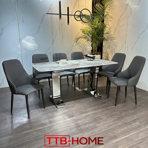 BỘ BÀN ĂN CAO CẤP TTB HOME MÃ KH041 