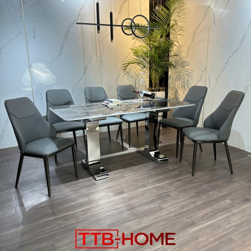 BỘ BÀN ĂN CAO CẤP TTB HOME MÃ KH041 