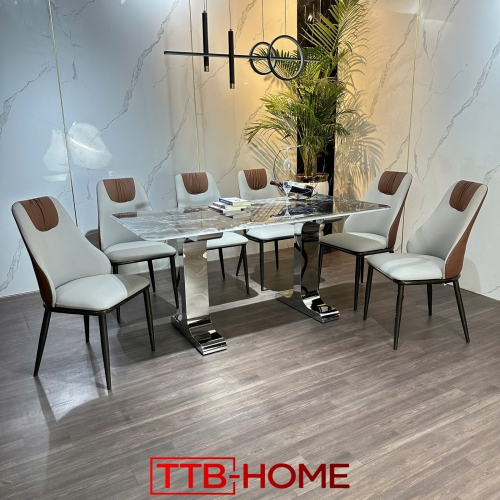 BỘ BÀN ĂN CAO CẤP TTB HOME MÃ KH041 