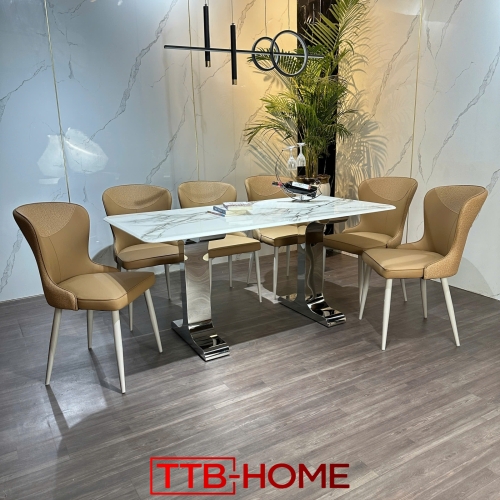 BỘ BÀN ĂN CAO CẤP TTB HOME MÃ KH041 